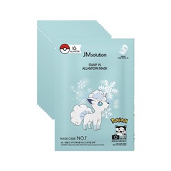 JMsolution Увлажняющая тканевая маска-салфетка с  алантоином Stamp In Allatonin Mask Pokemon