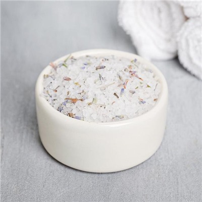 Расслабляющая соль для ванны «Girl Spa», с лепестками лаванды, 370 г