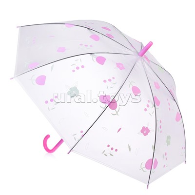 Зонт детский "Цветы" 55см, в ассортименте