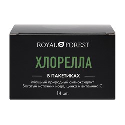 Хлорелла, саше Royal Forest, 14 шт