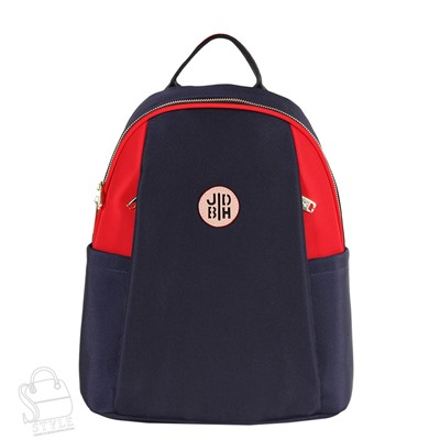 Рюкзак женский текстильный 6086S blue red S-Style
