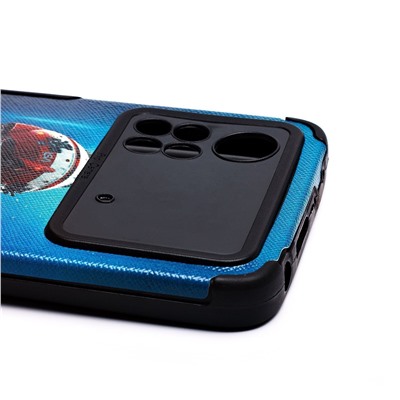 Чехол-накладка - SC310 для Xiaomi Poco X4 Pro 5G" (004) (black)