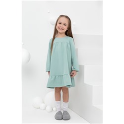 Платье для девочки Crockid КР 5819 голубой прибой к433