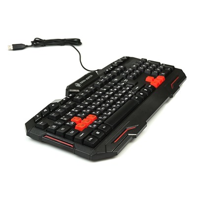 Клавиатура Dialog KGK-11U Gan-Kata мембранная игровая USB (повр.уп.) (black)