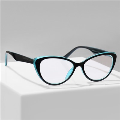 Готовые очки GA0532 (Цвет: C1 черный, синий; диоптрия: + 2,5; тонировка: Нет)