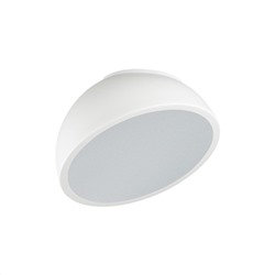 7657/11L MITRA LED SN Светильник пластик/белый LED 11Вт 4000K D200 IP20 PLUTO WHITE