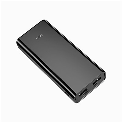 Внешний аккумулятор Hoco J45 (пов.уп) 10 000mAh Micro USB/USB Type-C/USB*2 (black)