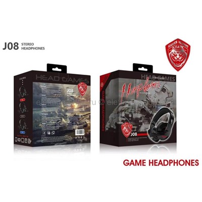 Игровые наушники Headphone Stereo Gaming J08 (15)