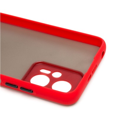 Чехол-накладка - PC041 для "Xiaomi Poco X4 GT/Redmi Note 11T Pro" (red/black)