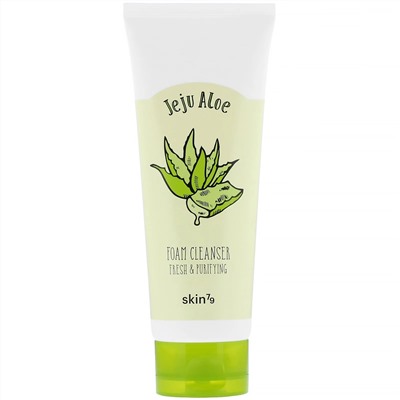 Skin79, Jeju Aloe, Foam Cleanser, 150 ml