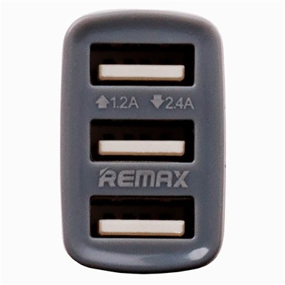 Адаптер Автомобильный Remax RCC301 3USB/5V/3.6A (повр. уп.) (white)