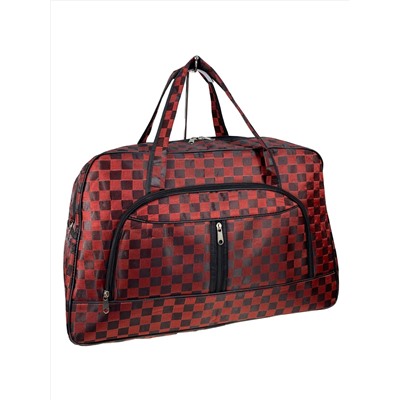 Дорожная сумка из текстиля, цвет красный