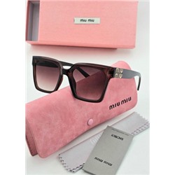 Набор женские солнцезащитные очки, коробка, чехол + салфетки #21256358
