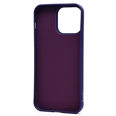 Чехол-накладка - SC335 для "Apple iPhone 14 Pro Max"  (кот) (violet) (227039)