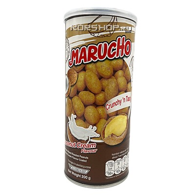 Жареный арахис в глазури со вкусом кокосового крема и пандана Marucho, Таиланд, 200 г Акция