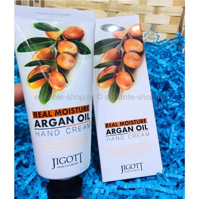 Крем для рук Jigott Real Moisture Argan Oil Hand Cream (125)