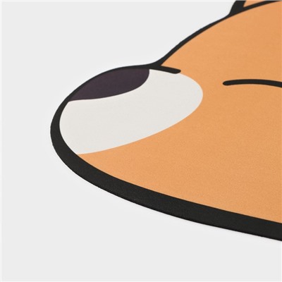 Коврик для дома Доляна «Мишка», 40×60 см, цвет бежевый