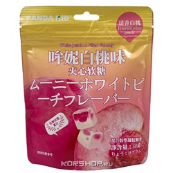 Жевательные конфеты со вкусом персика Hengli Mouni, Китай, 58 г