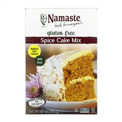 Namaste Foods, Смесь для ванильного пирога, без глютена, 737 г