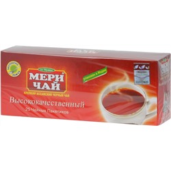 Meri Chai. Черный чай карт.упаковка, 25 пак.