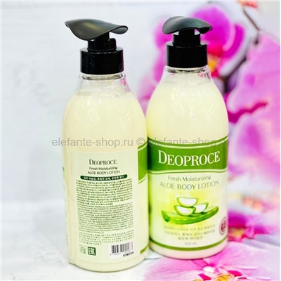 Лосьон для тела с алоэ вера Deoproce Body Fresh Moisturizing Aloe Body Lotion 500ml (78)