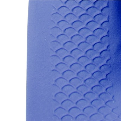 Перчатки латексные многоразовые синие, размер XL