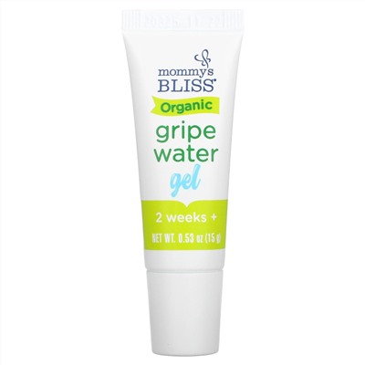 Mommy's Bliss, Organic Gripe Water Gel, 2 Weeks+, 0.53 oz ( 15 g)