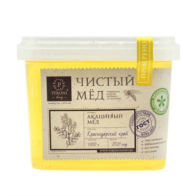 Мёд чистый "Акациевый" Peroni, 500 г