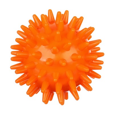 Развивающий массажный мячик «Монстрик», диаметр 6 см, цвет оранжевый, Крошка Я