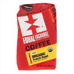 Equal Exchange, Органический кофе, французская обжарка, молотый, 10 унц. (283,5 г)