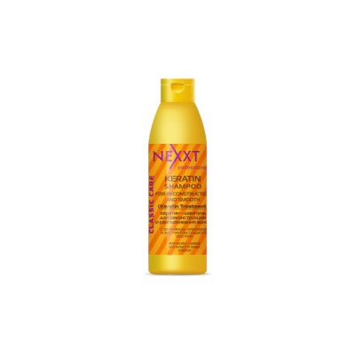 Кератин-шампунь NEXXT Professional для реконструкции и гладкости волос (Nexxt Keratin Shampoo),1000 мл