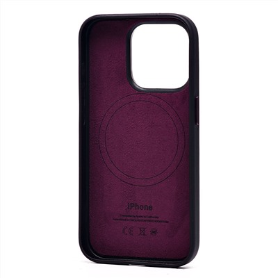 Чехол-накладка ORG FineW SafeMag для "Apple iPhone 15 Pro" (mulberry)