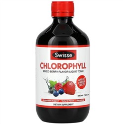 Swisse, Chlorophyll, Mixed Berry, 16.9 fl oz (500 ml)