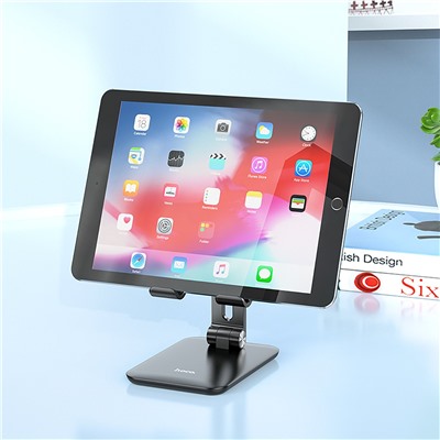 Держатель настольный Hoco HD1 Admire folding tablet desktop stand (black) (215956)
