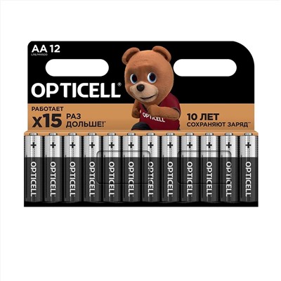 Батарейка AA OPTICELL LR6 Basic (12-BL) (12/144)