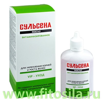 Сульсена Масло витаминизированное для укрепления корней и роста волос 100 мл.