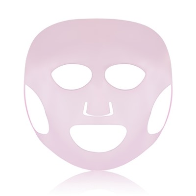 Силиконовая маска для лица, 22 × 28 см, цвет МИКС