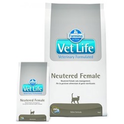 Фармина Vet Life Cat Neutered Female для стерилизованных кошек 2кг 5064АГ