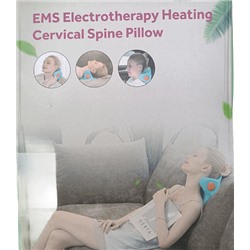Массажер для шеи EMS Electrotherapy Heating Cervical Spine Pillow