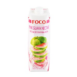 Нектар розовой гуавы FOCO, 1 л