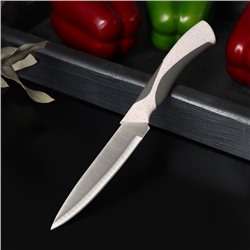 Нож кухонный «Мезури», лезвие 12,5 см, цвет МИКС