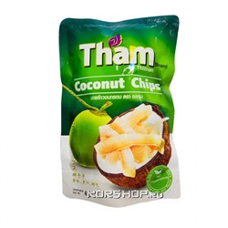 Кокосовые чипсы с оригинальным вкусом Tham, Таиланд 40 г Акция