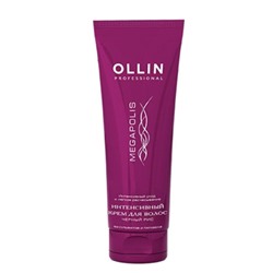 OLLIN MEGAPOLIS Интенсивный крем для волос на основе черного риса 200мл