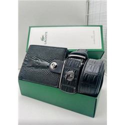 Подарочный набор для мужчины ремень, кошелек + коробка #21247470