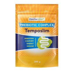 Комплекс пребиотиков для кишечника и желудка с инулином и клетчаткой "TempoSlim" DoctorWell, 200 г