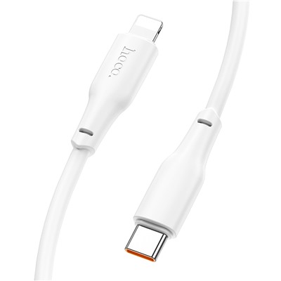 Кабель Type-C - Apple lightning Hoco X93 Force PD 20W 200см 3A  (white)