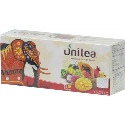 UNITEA. Exotic Fruits карт.пачка, 25 пак.