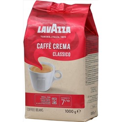 LAVAZZA. Caffe Crema Classica (зерновой) 1 кг. мягкая упаковка