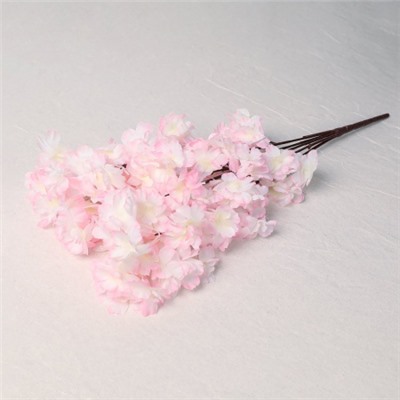 Цветок искусственный Сакура 50 см / GT41-33 /уп 2/600/120 цветочков