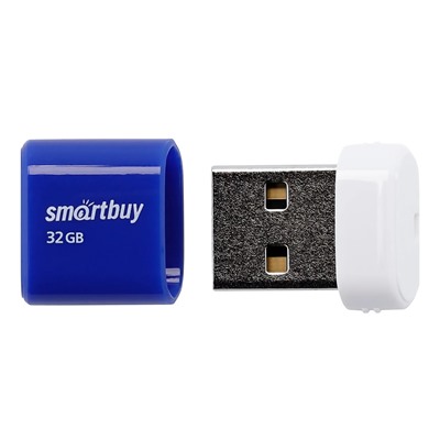 Флэш накопитель USB 32 Гб Smart Buy Lara (blue)